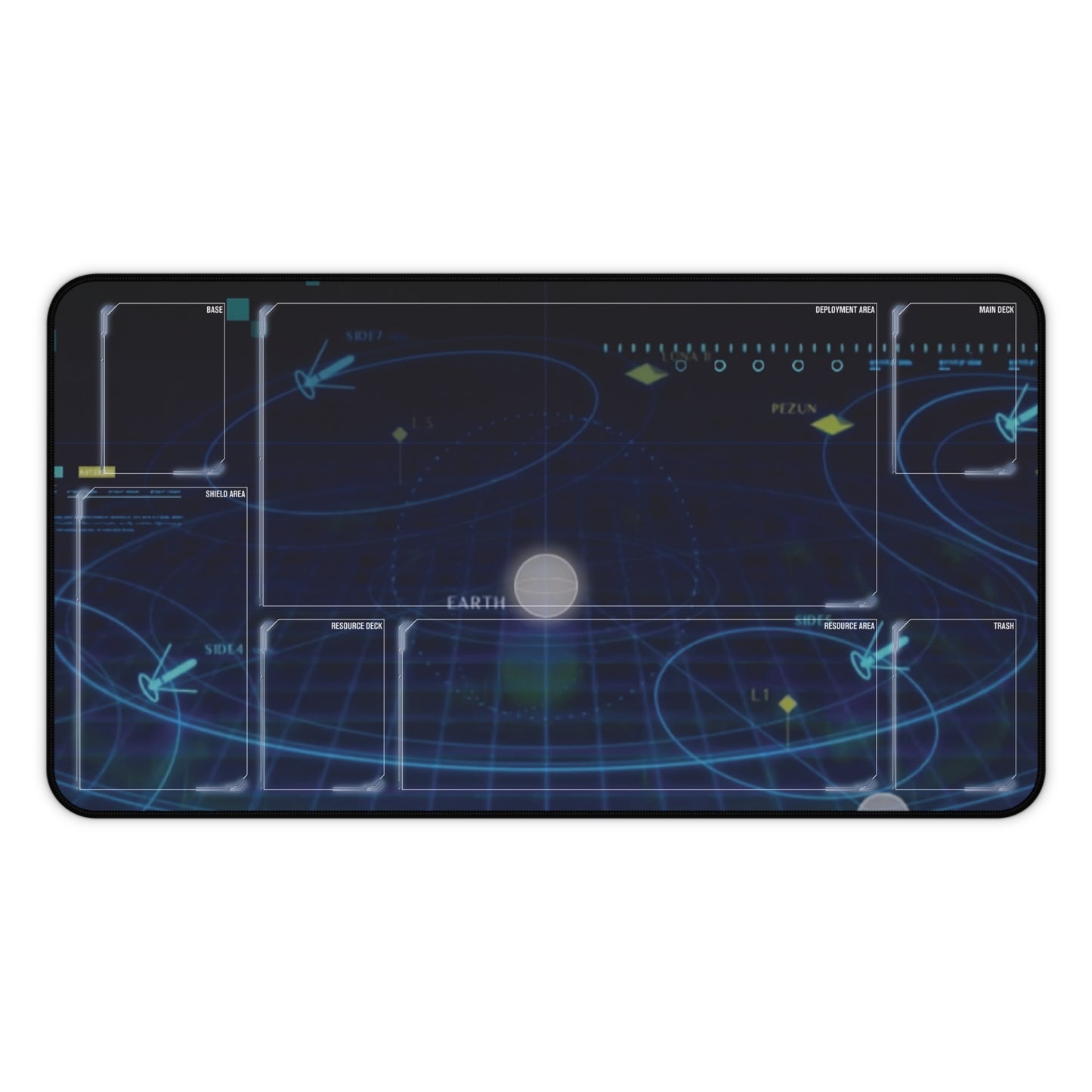 Premium Gundam Card Game Play Mat (Colony Map)