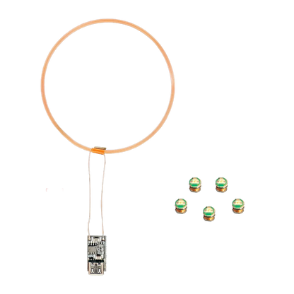 Gunpla Wireless LED Unit – 80mm USB 5V Induction Lighting Kit (5 Receivers)