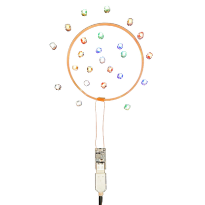 Gunpla Wireless LED Unit – 80mm USB 5V Induction Lighting Kit (5 Receivers)