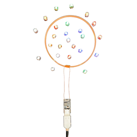 Gunpla Wireless LED Unit – 80mm USB 5V Induction Lighting Kit (5 Receivers)